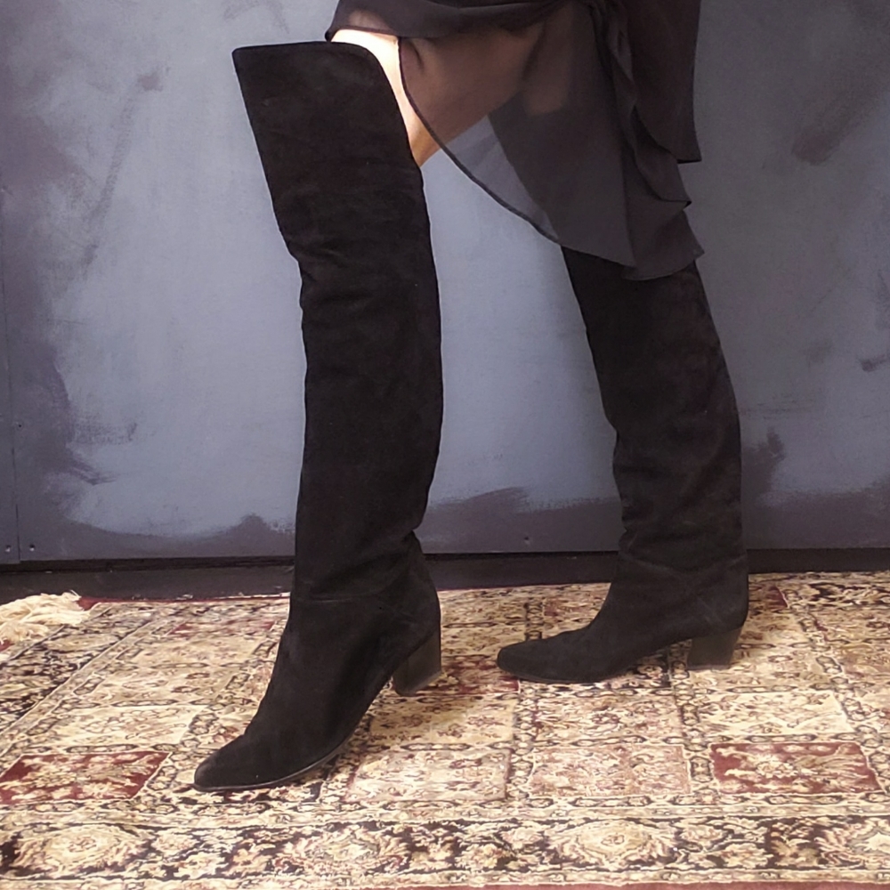 COPY - Charles David Over the Knee Suede Boots